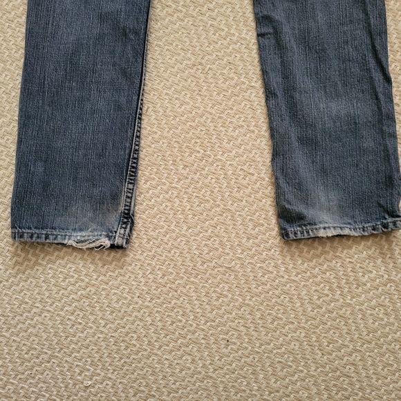 Levis 511 Skinny Blue Jeans Boys 16 Reg 28x28 Denim Mens Blue Slim - Picture 9 of 9